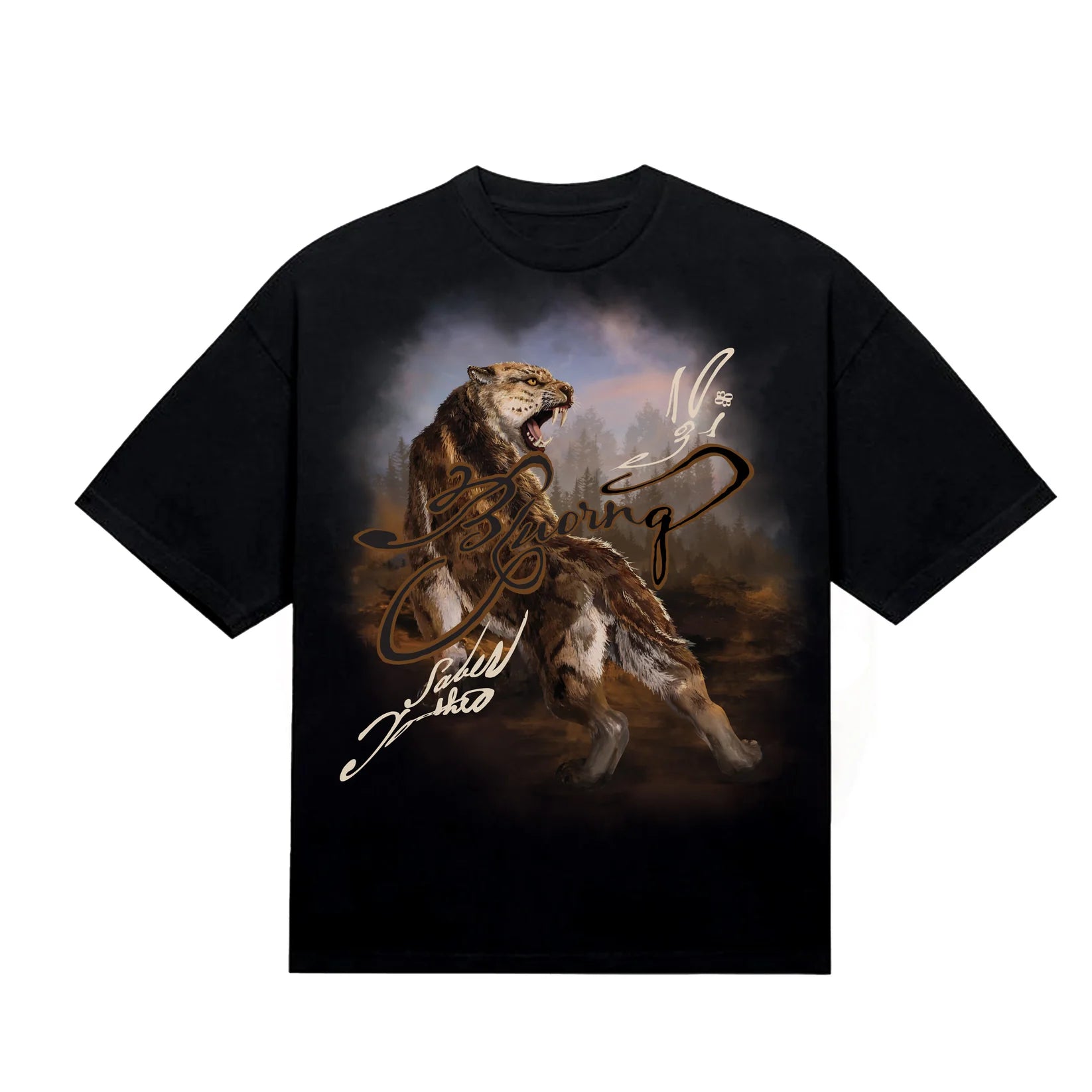 BLACK SABER RAGER T-SHIRT